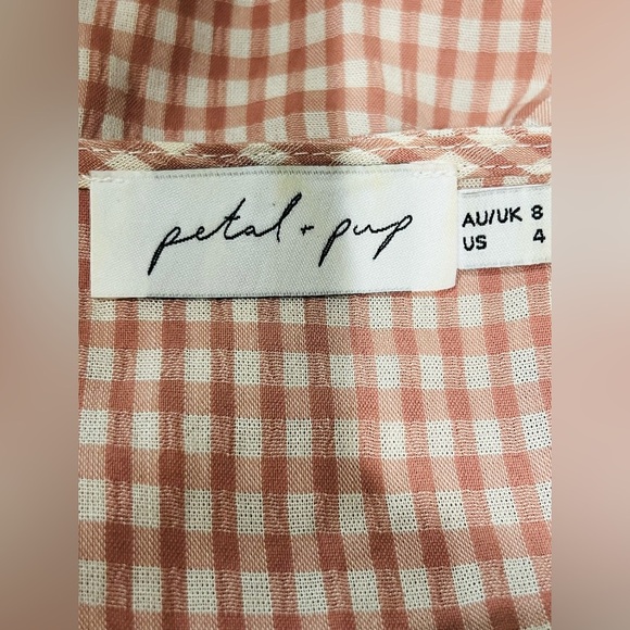 Petal and Pup mini size 4 dress puffy sleeves gentle used only - Picture 6 of 10